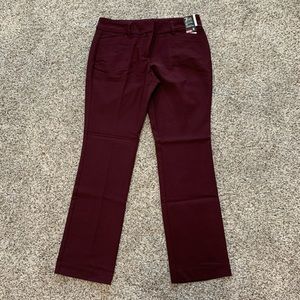 New York & Company Maroon Work Pant